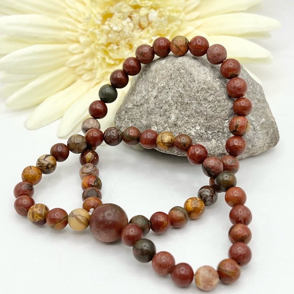 PICASSO JASPER BRACLET - Picture 6 of 7